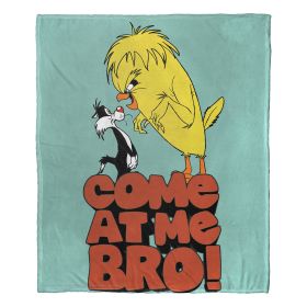 Looney Tunes; Come at Me Bro Aggretsuko Comics Silk Touch Throw Blanket; 50" x 60"