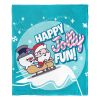 WB / Frosty the Snowman, Jolly Fun, Silk Touch Throw Blanket, 50"x60"