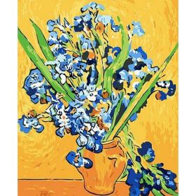 Digital Oil Painting Coloring Painting Frameless Oil (Option: color4-40x50)