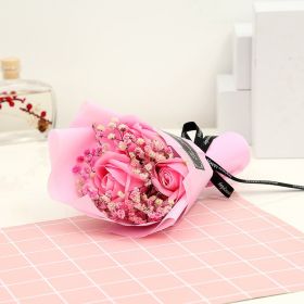 Simulation Rose Soap Flower 520 Valentine's Day Gift To Girlfriend (Option: 14style-20CM PVC box)