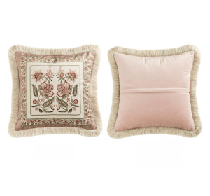 Fantasy American French Sofa Pillowcase Bedside Cushion (Option: B-55X55cm Pillowcase Inner Core)