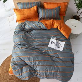 Four-piece Bedding Brushed Set (Option: Sun Qingcheng K-Small Size Three Piece Set)