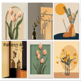 Digital Coloring Frameless Oil Painting (Option: Pattern4-40x 50 Without Inner Frame)