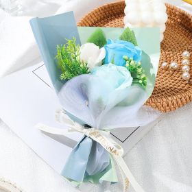 Simulation Rose Soap Flower 520 Valentine's Day Gift To Girlfriend (Option: 8style-20CM PVC box)