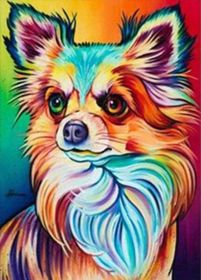 Digital Oil Painting Decorative Frameless (Option: Lw7947-4050 Frameless Opp Bag Folding)