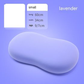 Cat Belly Pillow Cat Pillow Memory Pillow Sleeping Cute (Option: Light Purple Small Size-As Shown In The Figure)