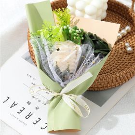 Simulation Rose Soap Flower 520 Valentine's Day Gift To Girlfriend (Option: 5style-20CM PVC box)