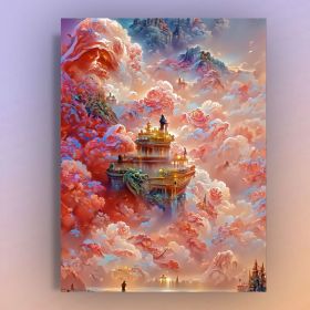 Tiangong Digital Oil Painting Diy Decorative Painting (Option: F100 Tiangong 02-40x50)