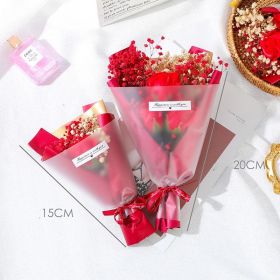 Simulation Rose Soap Flower 520 Valentine's Day Gift To Girlfriend (Option: 13style-15cm)