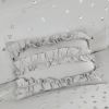 Zoey Metallic Triangle Print Comforter Set