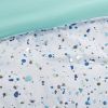 Abby Metallic Printed and Pintucked Comforter Set