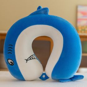 Plush Toy Cartoon Memory Cotton U-shaped Pillow (Option: 9style)